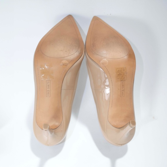 Vince Camuto Patent Leather Pointed Toe Pump Heels - Picture 8 of 8